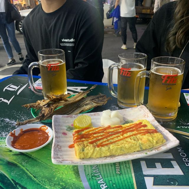 만선호프에서 시원한 생맥주랑 노가리!