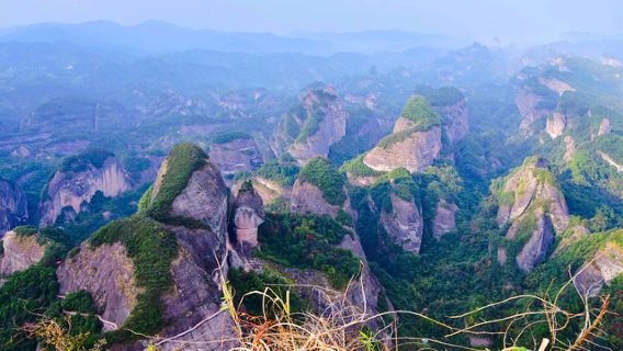 Langshan Bajiaozhai Scenic Area - Viewing Platform