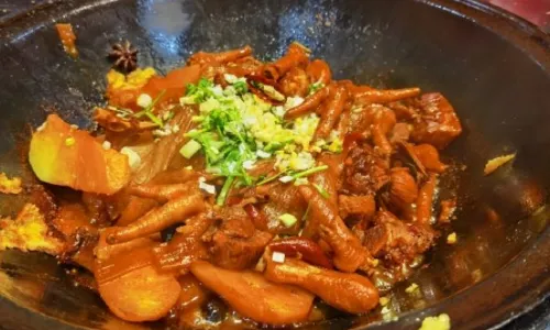 地主大院柴火铁锅炖·演绎