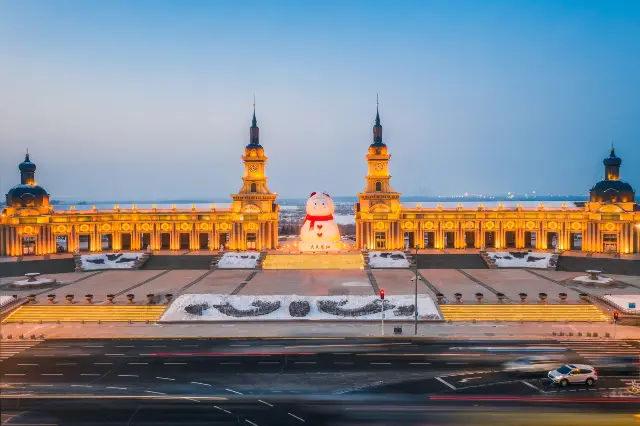 Check out Snowman in Harbin