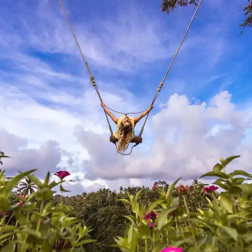 Jungle Swing in Bali