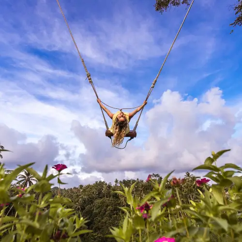 Jungle Swing in Bali