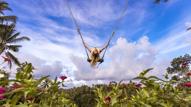 Jungle Swing in Bali
