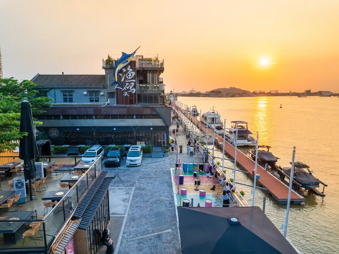 順徳容桂漁人埠頭周辺のホテル