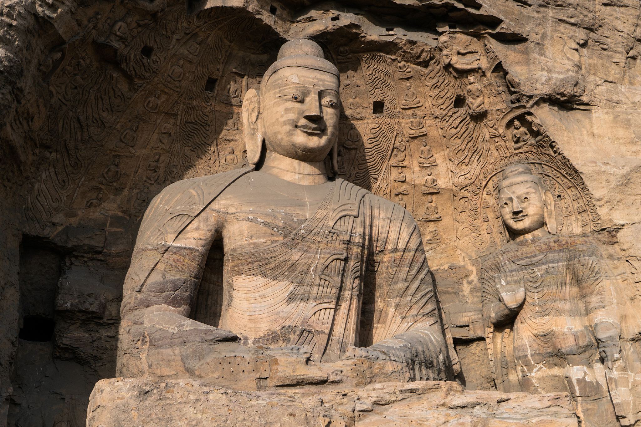 大同クラシック日帰りツアー：雲岡石窟、恒山懸空寺、応県木塔