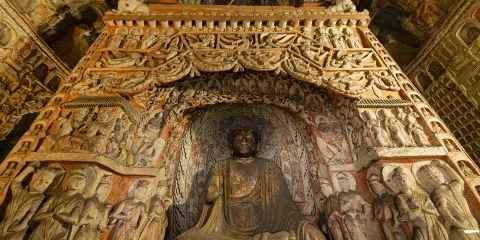 ※大同懸空寺+雲岡石窟包車一日遊【酒店接送】