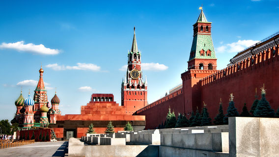 Lenin's Mausoleum at Red Square