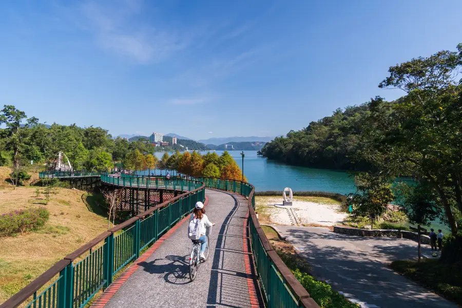 日月潭サイクリングロード