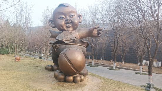 临淄足球博物馆位于足球起源地&mdash;&mdash;山东