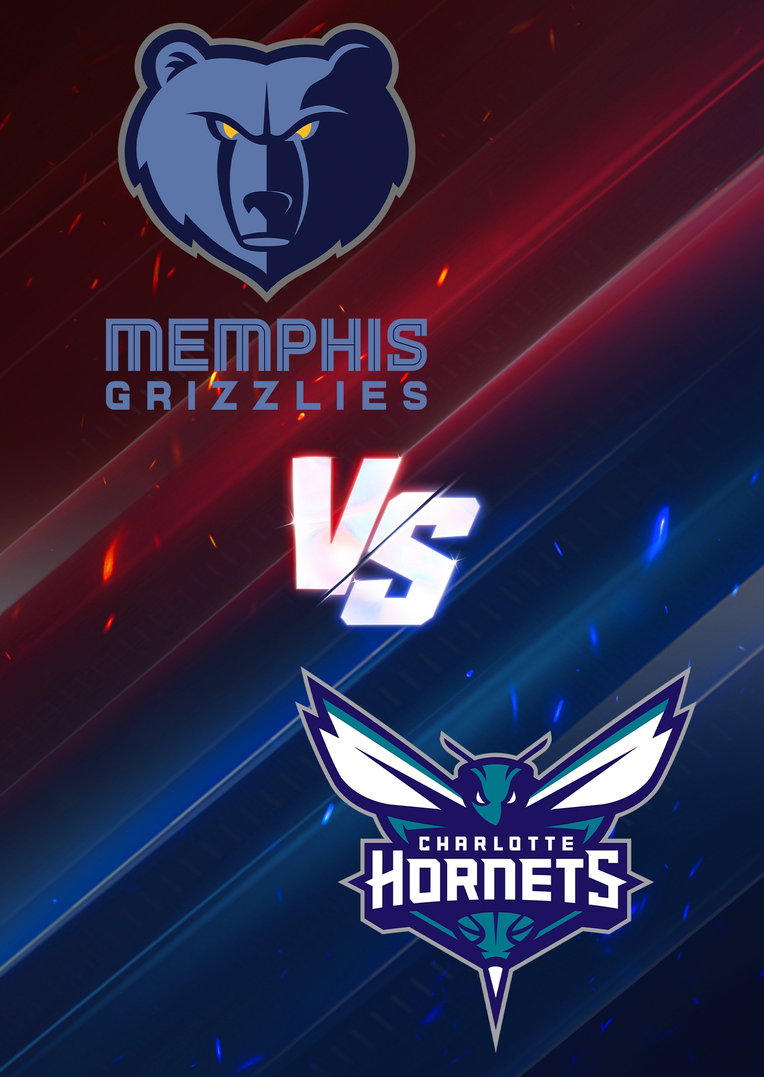 Charlotte Hornets at Memphis Grizzlies | FedExForum