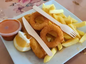 Halal Fish& Chips , Nana's Fish House