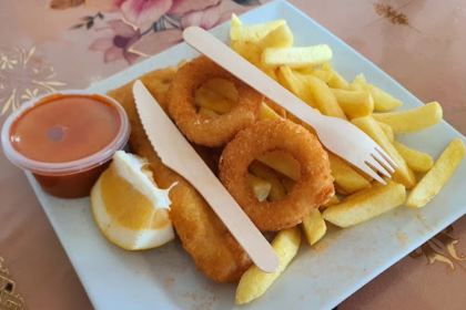Halal Fish& Chips , Nana's Fish House