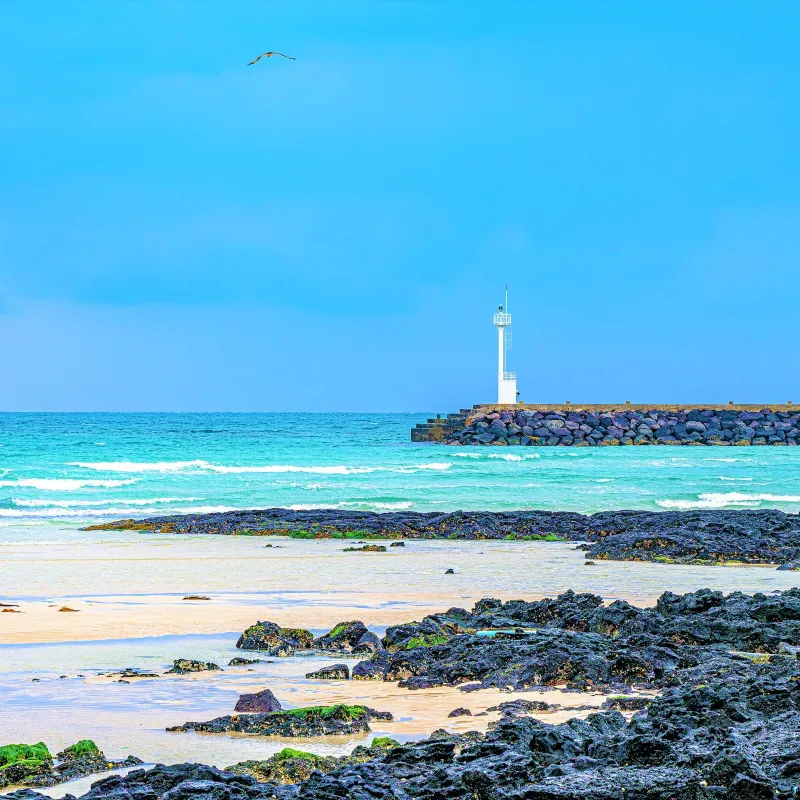 挾才海水浴場
