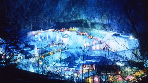 Sounkyo Kamikawa Ice Fall Festival