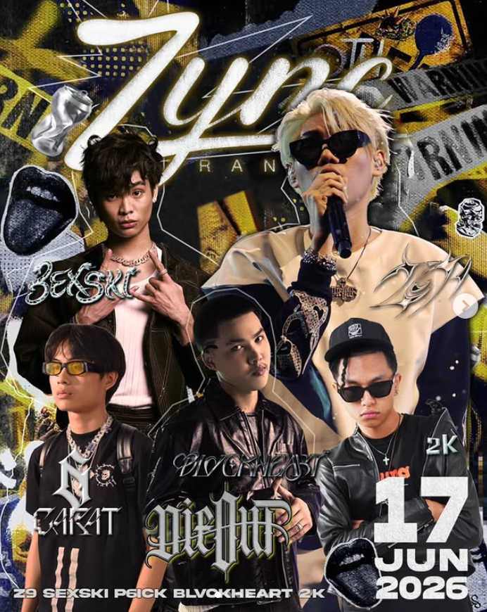 Pathum Thani | ZYNC RANGSIT presents DIEOUT - D.O.LAND * Z9 * SEXSKI * 2K * BLVCKHEART * P6ICK | Zync Rangsit