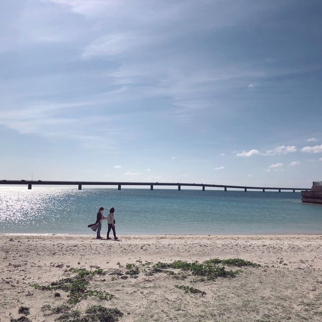日本最長の橋"伊良部大橋"﻿