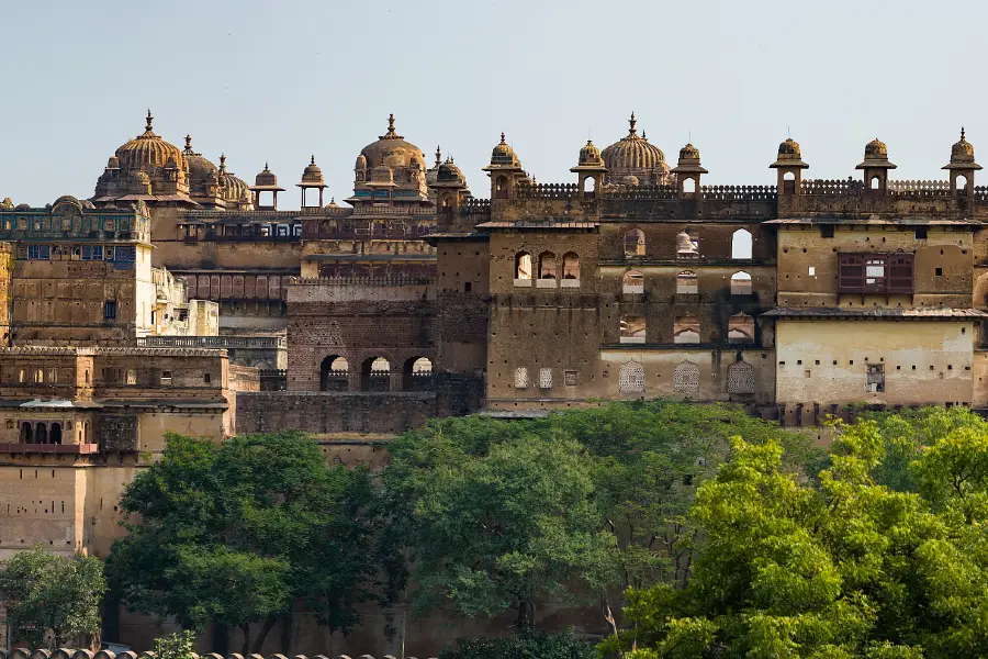 Orchha Fort and contact for cycling as well