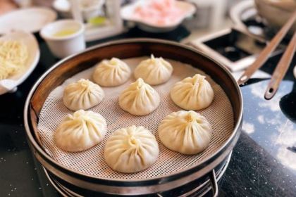 Snow mountain clouds wild mushrooms