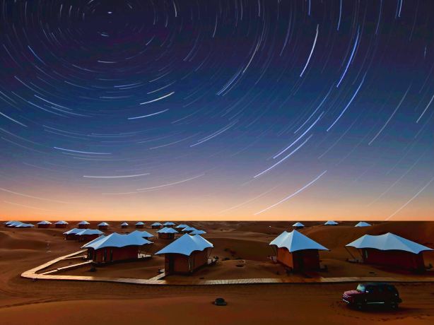 Stargazing in Zhongwei
