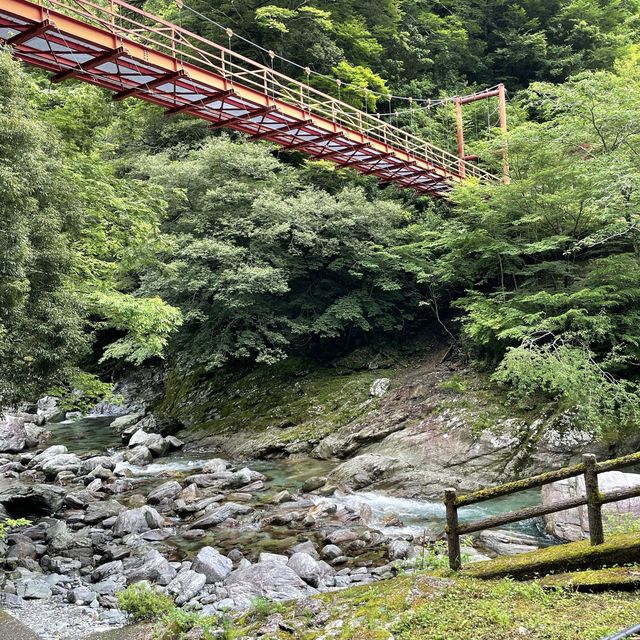 高知県 安居渓谷 宝来橋