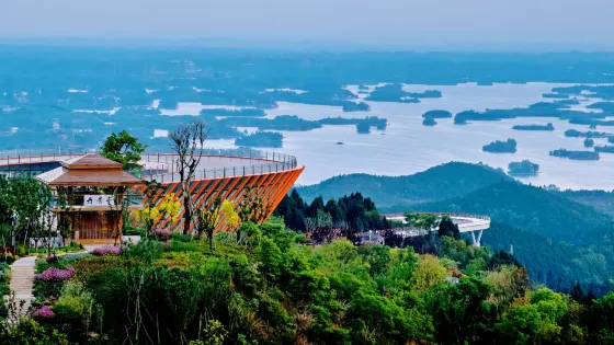 成都龍泉山丹景台旅遊景區