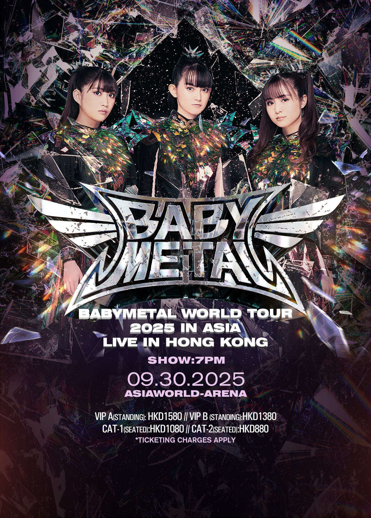 中國香港 · BABYMETAL 世界巡迴演唱會2025亞洲香港站 | 亞洲國際博覽館