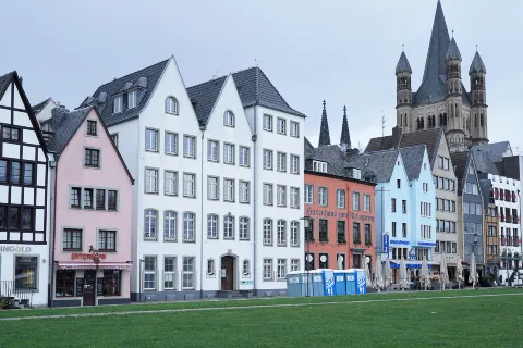 Old Street along Rhine