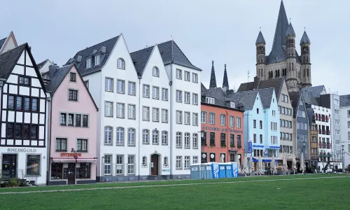 Old Street along Rhine