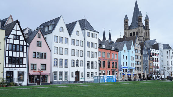 Old Street along Rhine