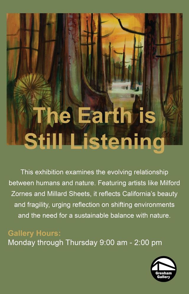 The Earth is Still Listening | Gresham Art Gallery