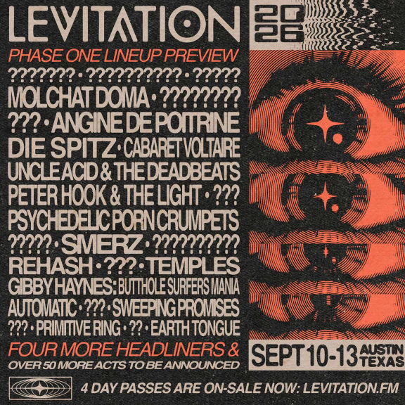 美國奧斯汀 · 2026 Levitation 音樂節 | Palmer Events Center