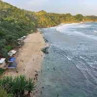 Stunning scenery of Nampu Beach