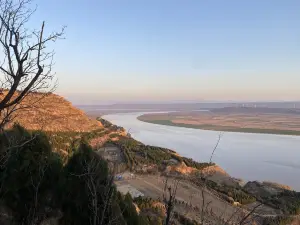 Scenic Area of Yu's Crossing on the Yellow River