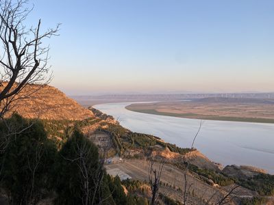 Scenic Area of Yu's Crossing on the Yellow River