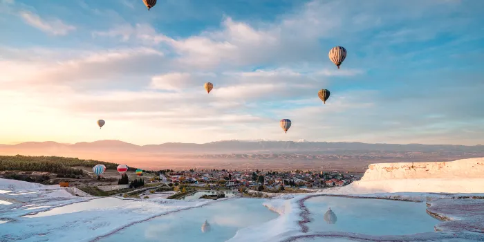 Travertines of Pamukkale image 2