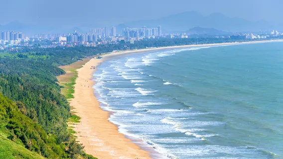 Tourist Island China First Beach