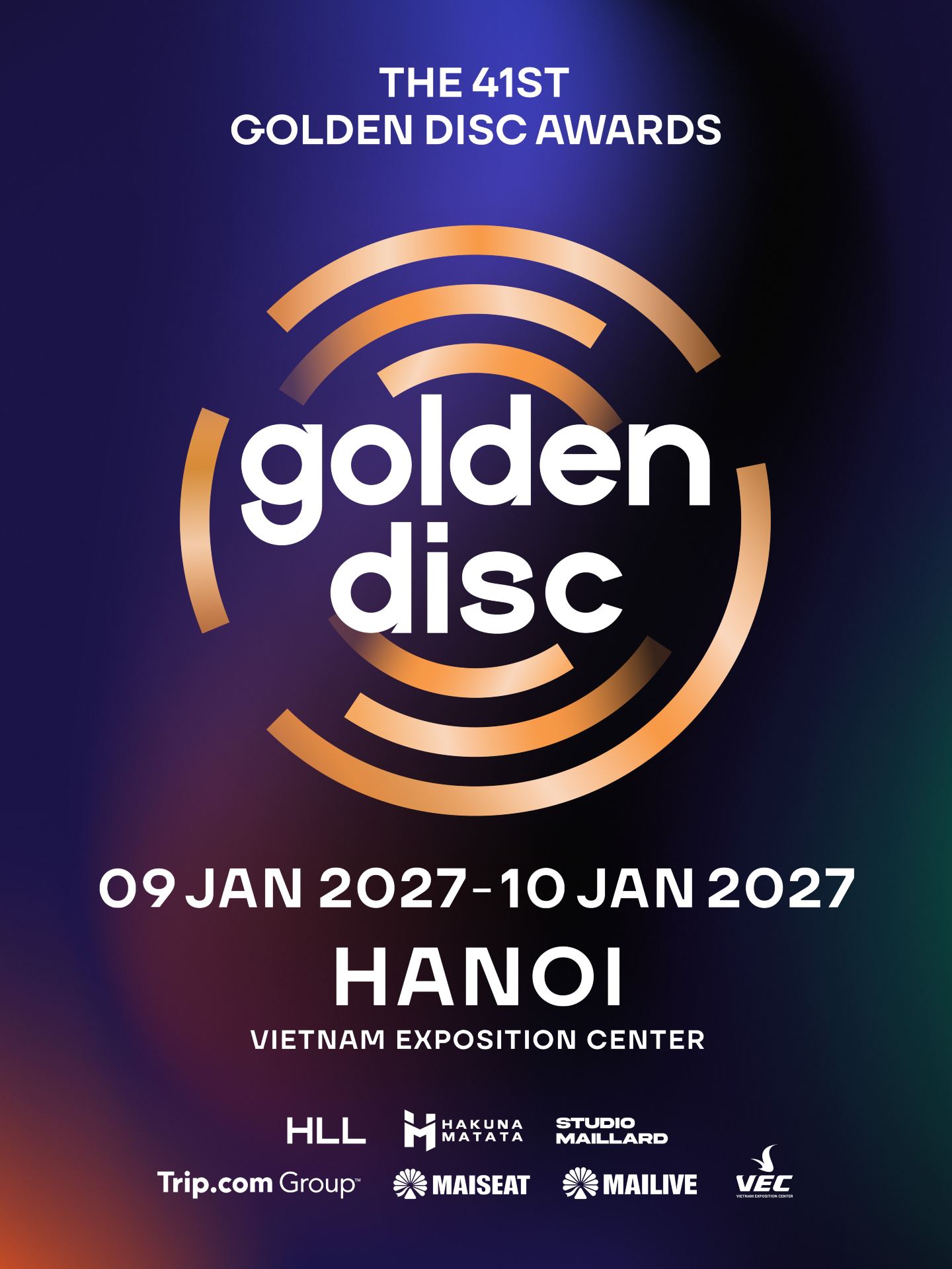 Hanoi | THE 41ST GOLDEN DISC AWARDS | Vietnam Exposition Center (VEC)