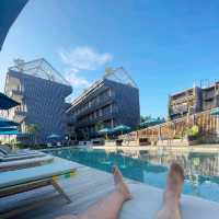 Amazing infinity pool near Berawa Beach