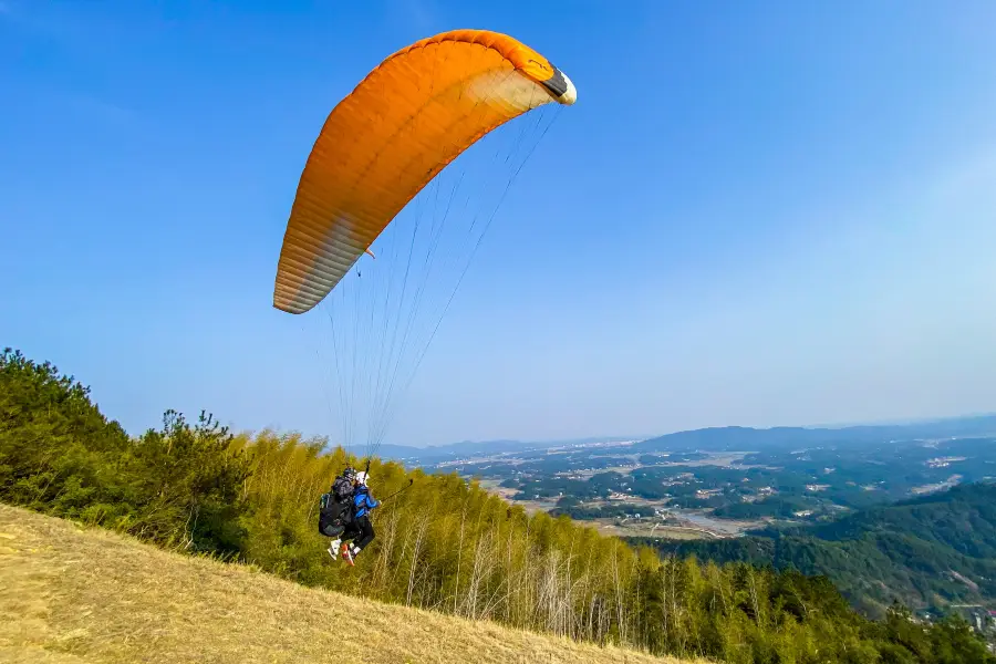 長沙北山滑翔傘基地