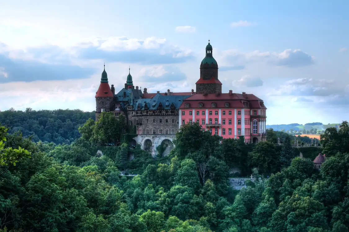 Hotels near Książ Castle