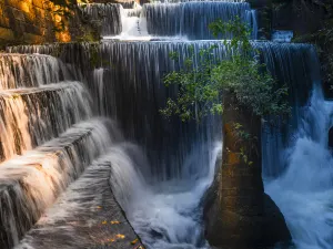 Dieshui River Waterfall