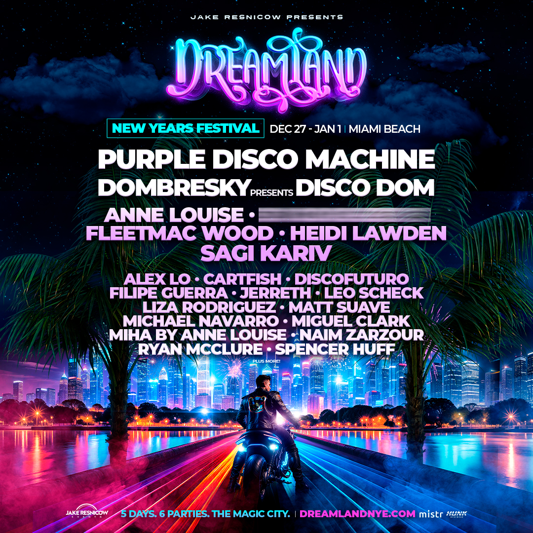 DREAMLAND NEW YEARS FESTIVAL 2024 | Miami Beach