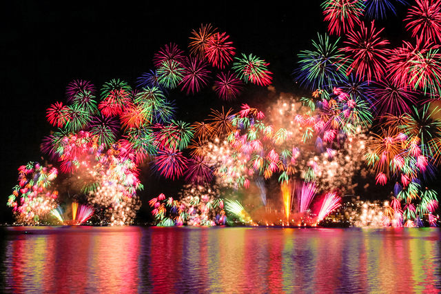 Matsue Suigosai Fireworks | Suetsugu Park