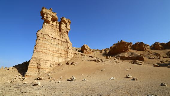 Hami Yardang landform Ecological Park