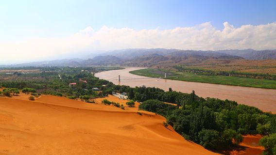 Shapotou Tourist Area, Yellow River Area