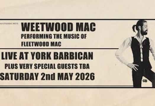 Weetwood Mac presents an evening of Fleetwood Mac’s Greatest Hits | York Barbican