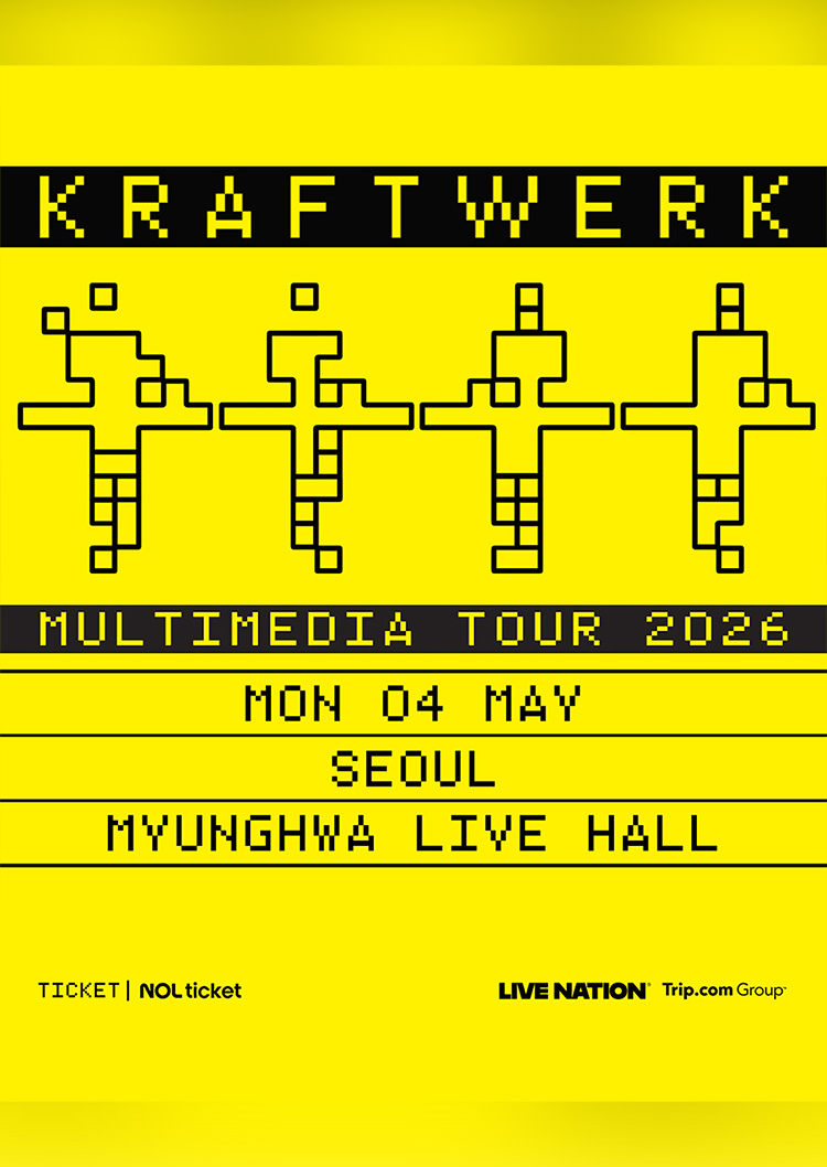 Seoul |  Kraftwerk: Multimedia Tour | Myunghwa Live Hall