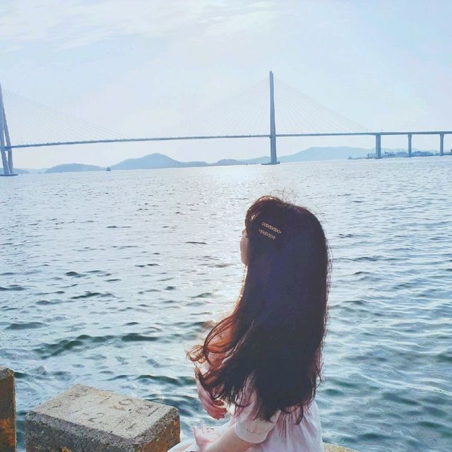 목포의 해변 제대로 느끼기