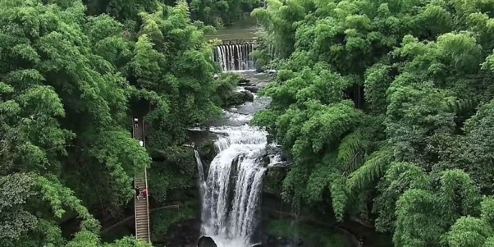 Colorful Waterfall