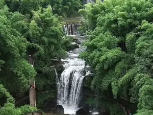 Colorful Waterfall